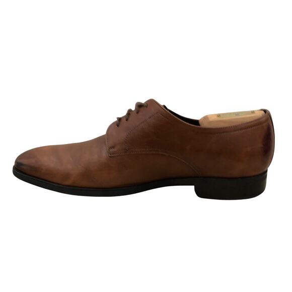 To Boot New York Adam Derrick Mens 10 Brown Leather Derby Dress Shoes Classic main image 8